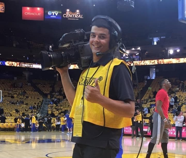 Camera Operator at NBA Western Conference Finals